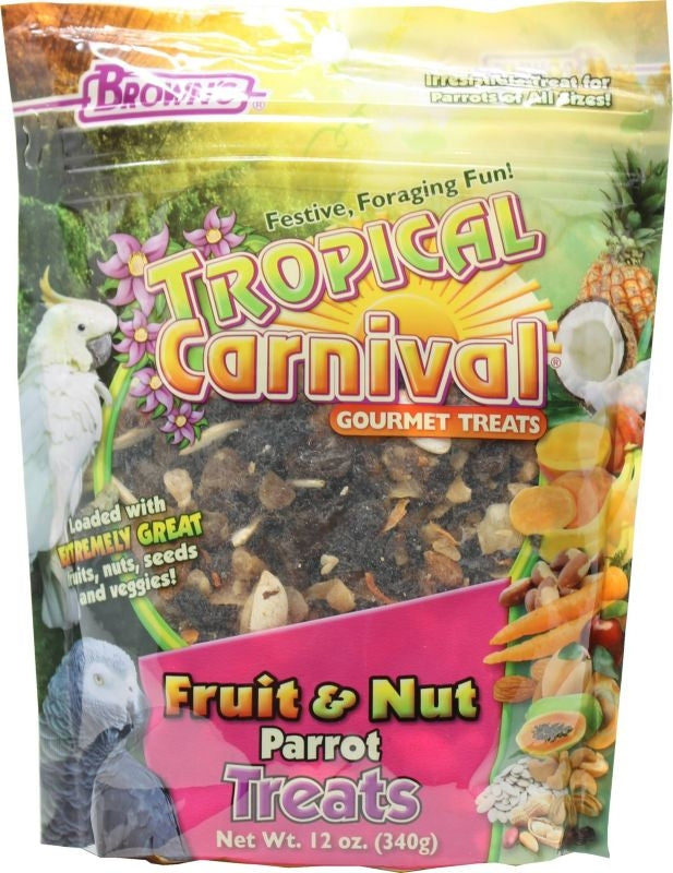 Tropical Carnival Fruit and Nut Parrot Treat