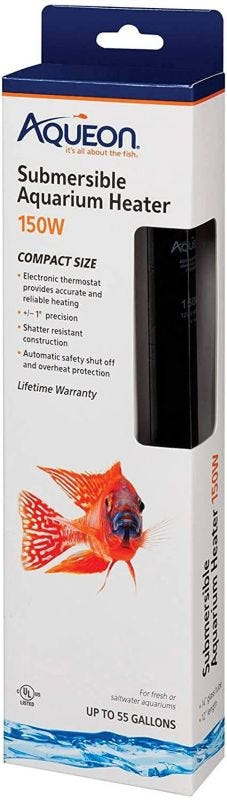 Aqueon Submersible Heater 50 Watt