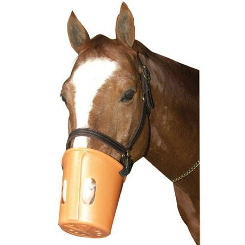 Plastic Anti-Grazing Muzzle Tan