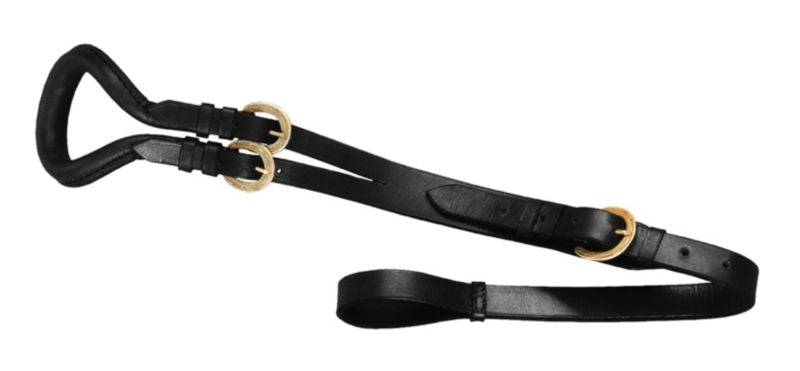 Tough1 Non-Slip Leather Crupper