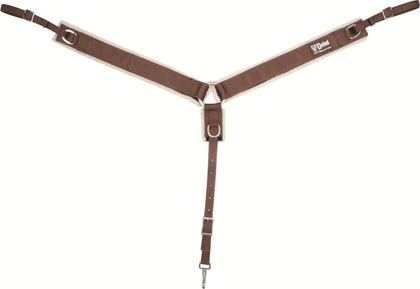Cashel Nylon Fleece Lined Straight Breast Collar