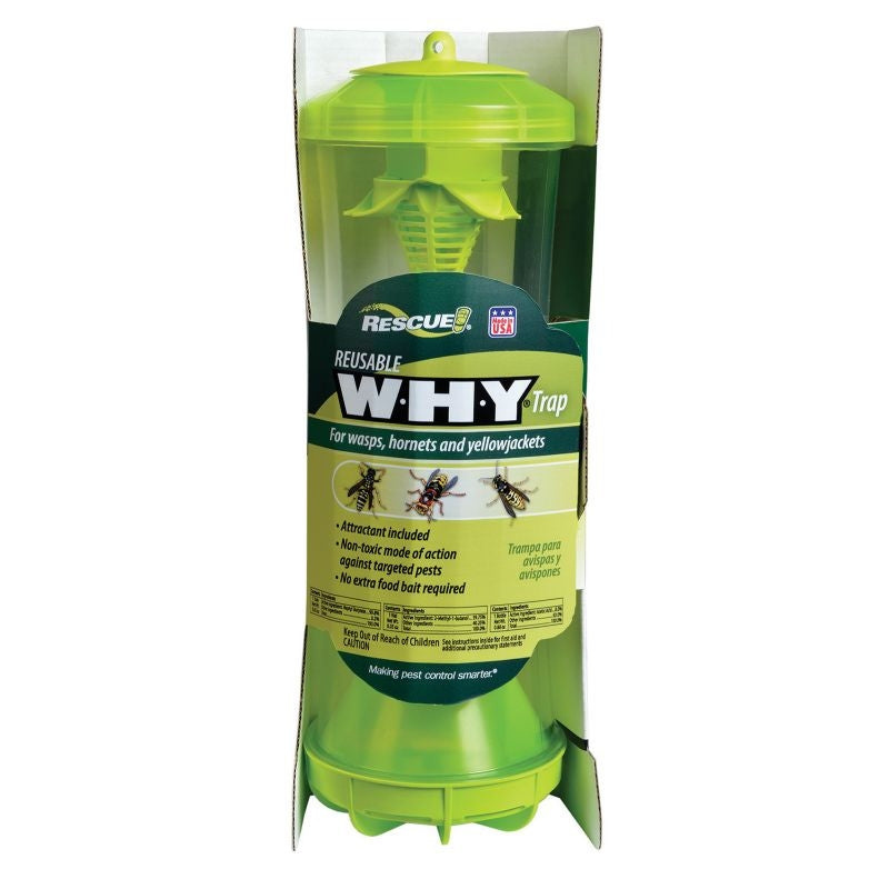 Rescue W-H-Y Wasp Hornet and Yellowjacket Trap