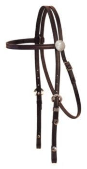 Tory Touch of Silver Browband Headstall
