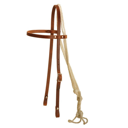 Tory Bosal Browband Headstall with Nylon Fiador