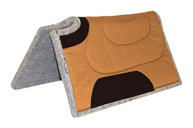 Mustang Cutback Canvas Ranch Pad with Felt Bottom