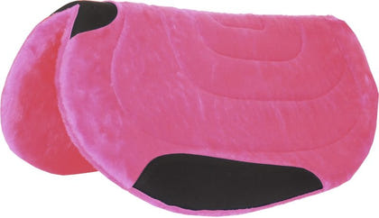 Mustang Princess Fleece Round Barrel Pad