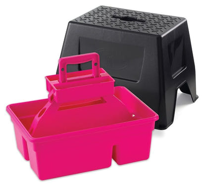 Duratote Step Stool with Grooming Box