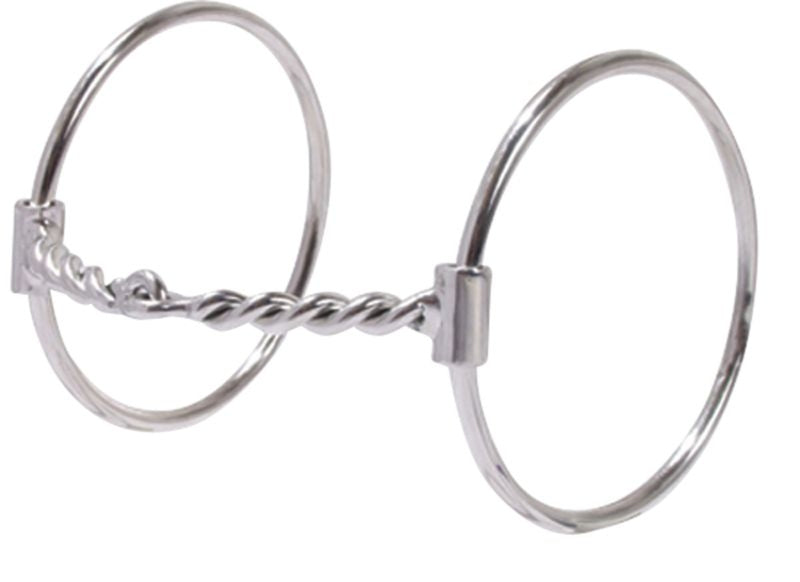 Bitlogic Twisted Snaffle O-Ring Bit