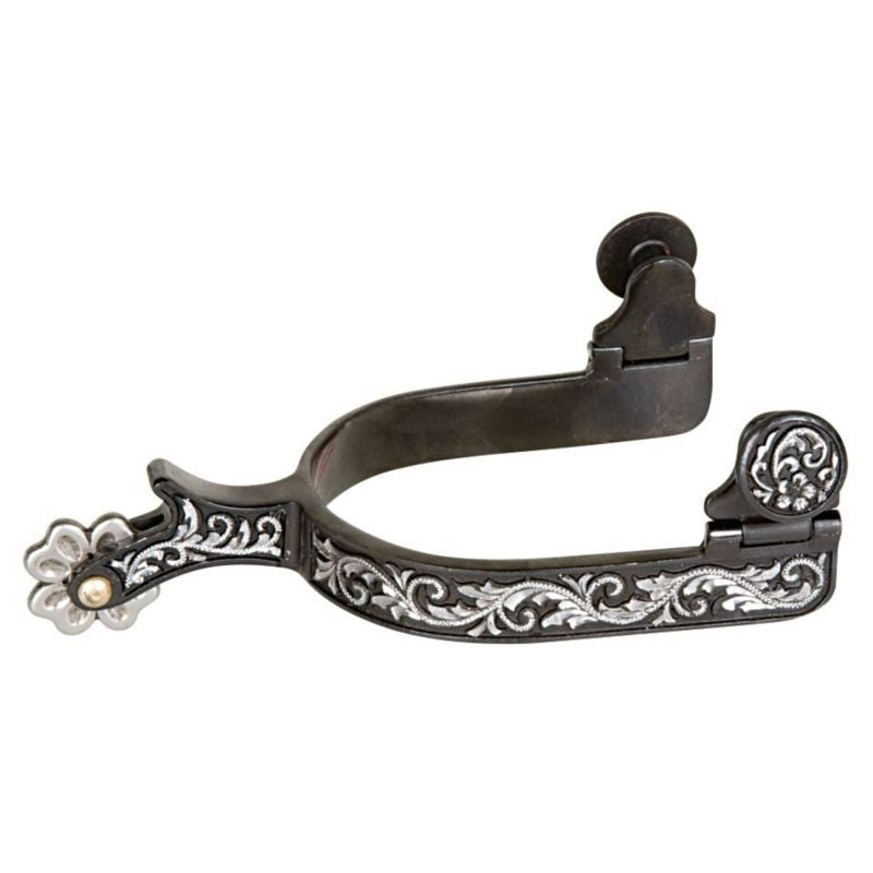 Weaver BS Silver Rosebud Rowel Ladies Spur