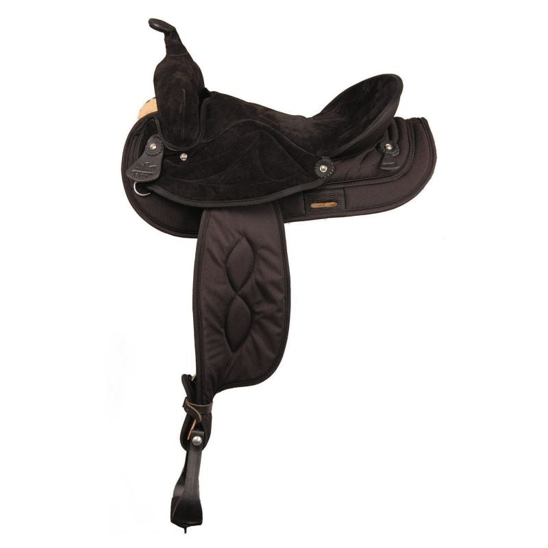 Big Horn Synthetic Suede Trail Saddle