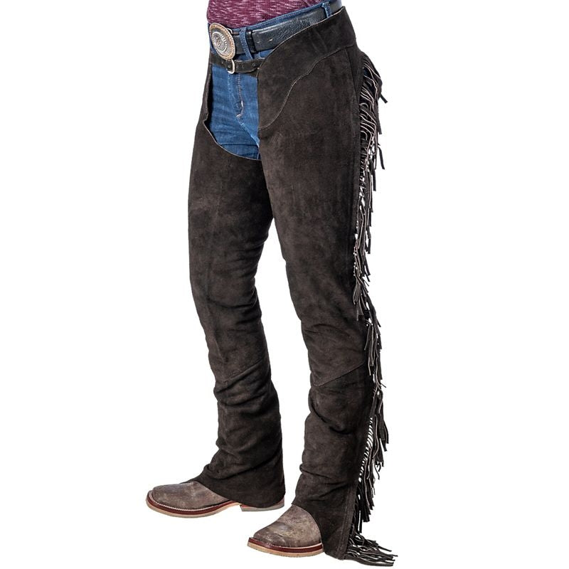 Tough1 Suede Equitation Chaps