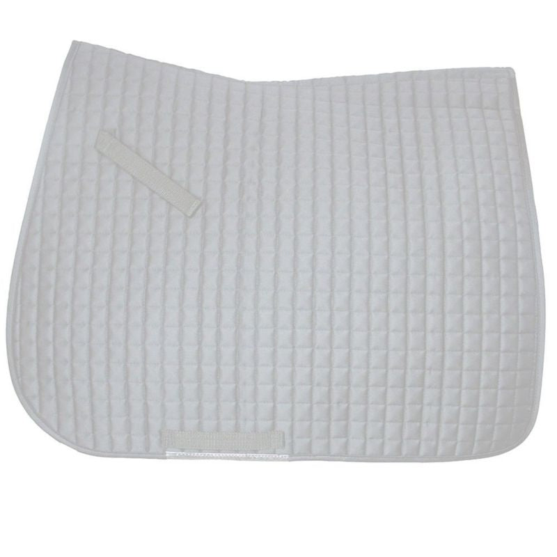 Quilted Cotton Dressage Saddle Pad