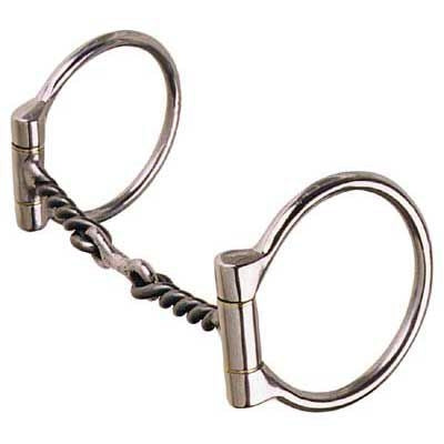 Reinsman Twisted Dogbone Snaffle D-Ring Bit