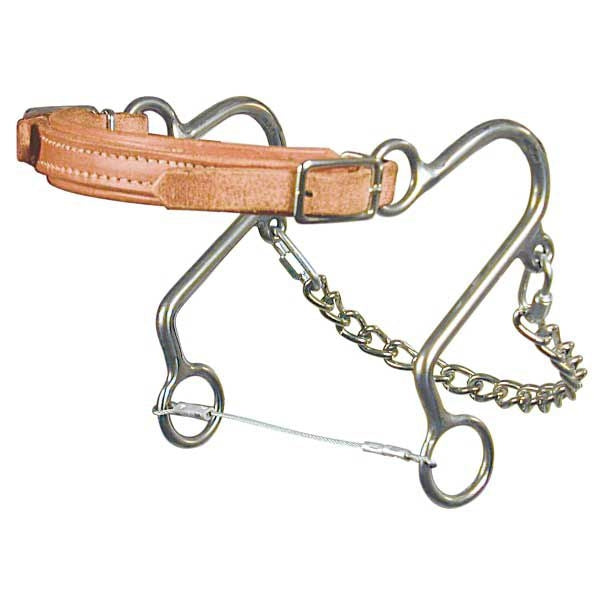 Reinsman Little S Flat Leather Nose Hackamore