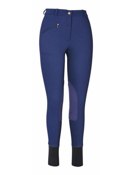 TuffRider Ladies Ribb KP Breeches 24 Gray