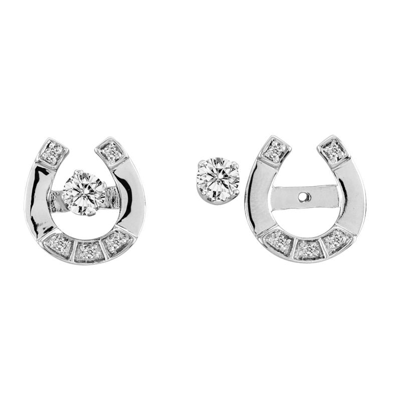 Kelly Herd Exquisite Horseshoe Earrings