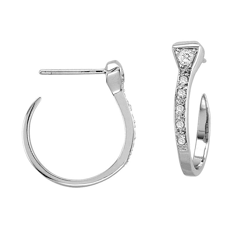 Kelly Herd Pave Nail Earrings