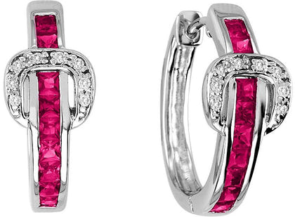 Kelly Herd Elegant Buckle Earrings