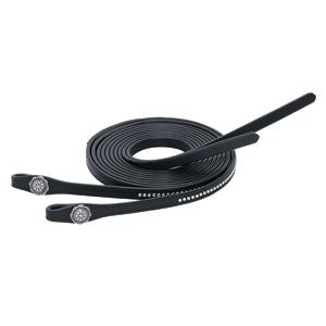 Weaver Back in Black Split Reins