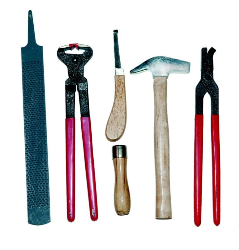 6 Piece Farrier Shoeing Kit