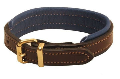 Tory 1/2In Padded Bracelet Brass Buckle 9In Blk