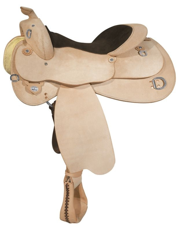 Circle Y Roughout Trainer Saddle