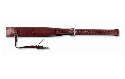 Circle Y Floral Flank Cinch 3 x 1.75 Chocolate