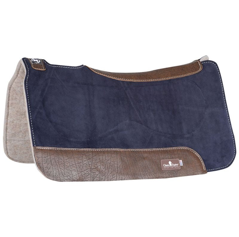 Classic Equine Zone Suede Top Saddle Pad 30" X 30"