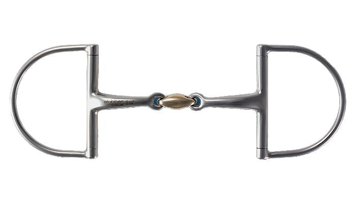 Stubben STEELtec Sweet Copper Link D-Ring Bit