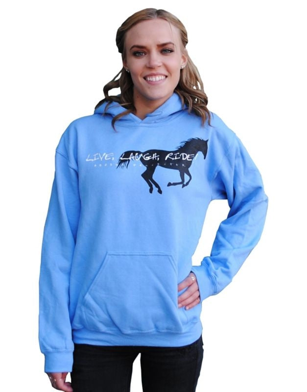 Live Laugh Ride Horses Unlimited Hoodie