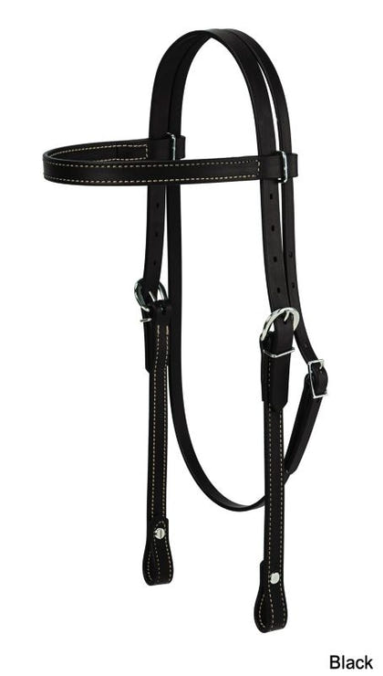 Weaver Brahma Synthetic Browband Headstall