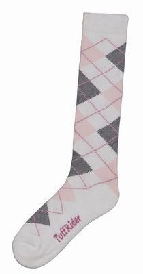 Tuffrider Bamboo Argyle Socks Adult Brn