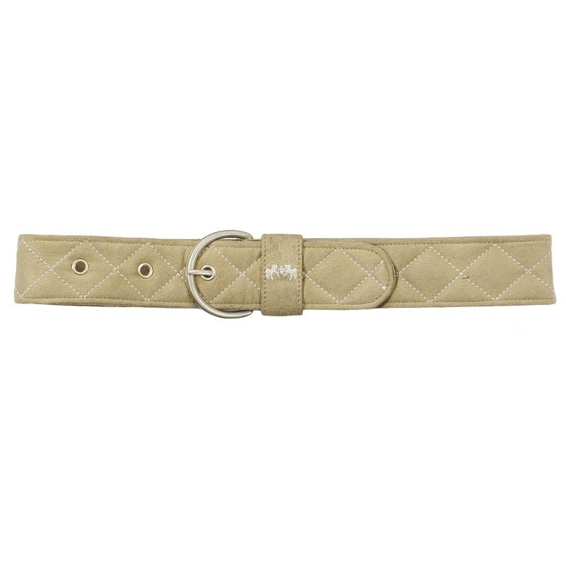 Equine Couture Quilted Suede Belt