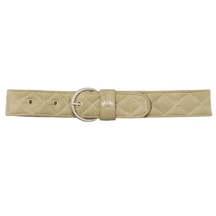 Equine Couture Quilted Suede Belt