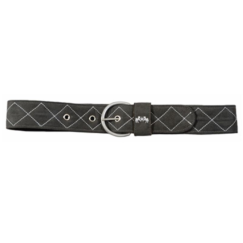 Equine Couture Quilted Suede Belt