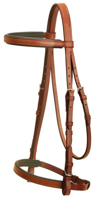 Tory Leather Padded Flat Bridle