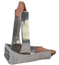 Western Aluminum Padded Bell Stirrups