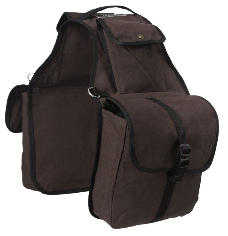 Tough1 Canvas Saddle Bag