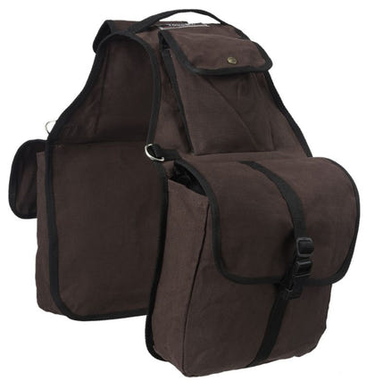 Tough1 Canvas Saddle Bag