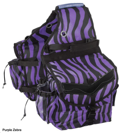 Tough1 Printed Insulated Nylon Saddle Bag