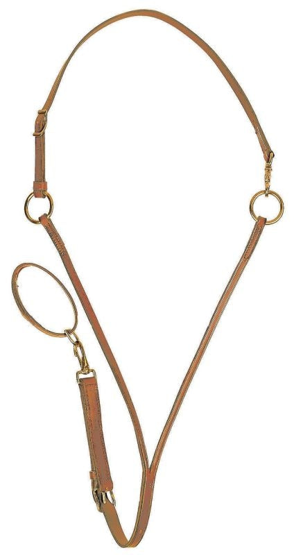 Tory Harness Leather Training Martingale