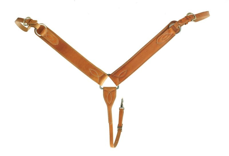 Tory Harness Leather Roper Breast Collar