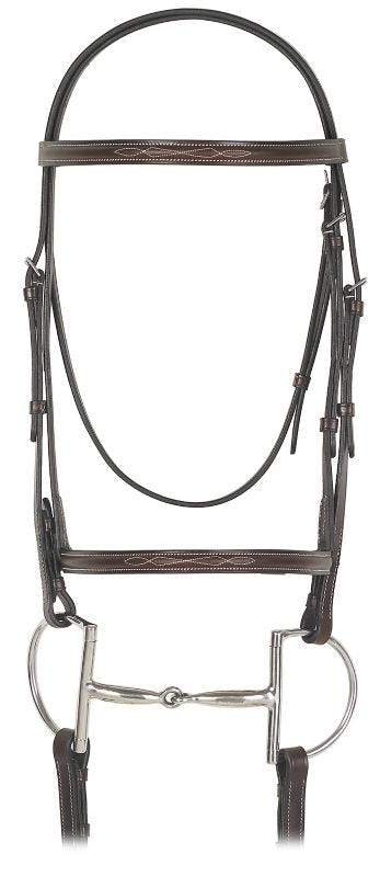 Camelot Gold Fancy Raised Bridle