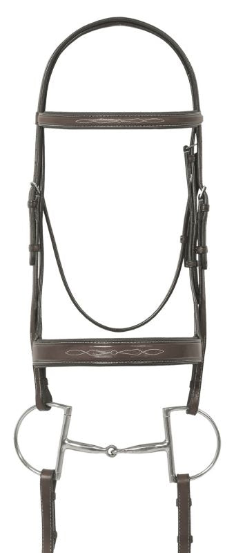 Ovation Fancy Stitch Wide Padded Bridle