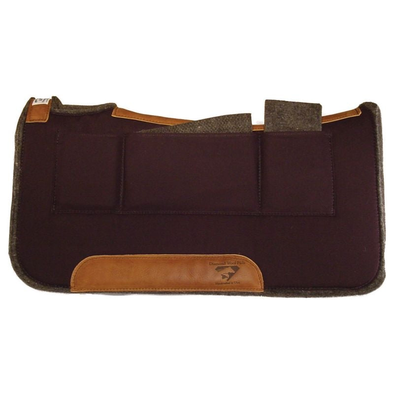 Diamond Wool Contour Relief Pad with Shim Pockets