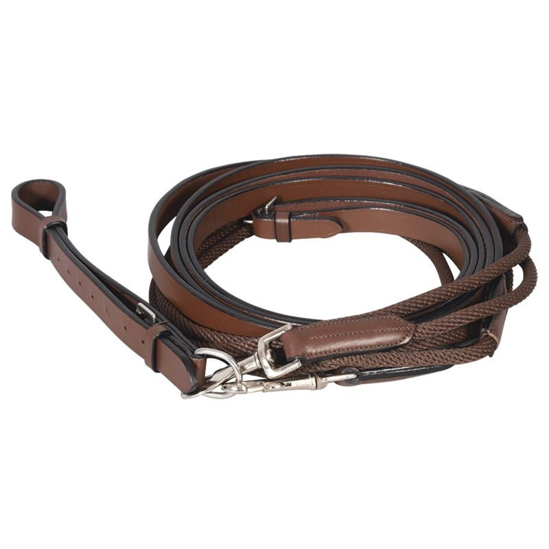 Henri De Rivel Rounded Snap Draw Reins