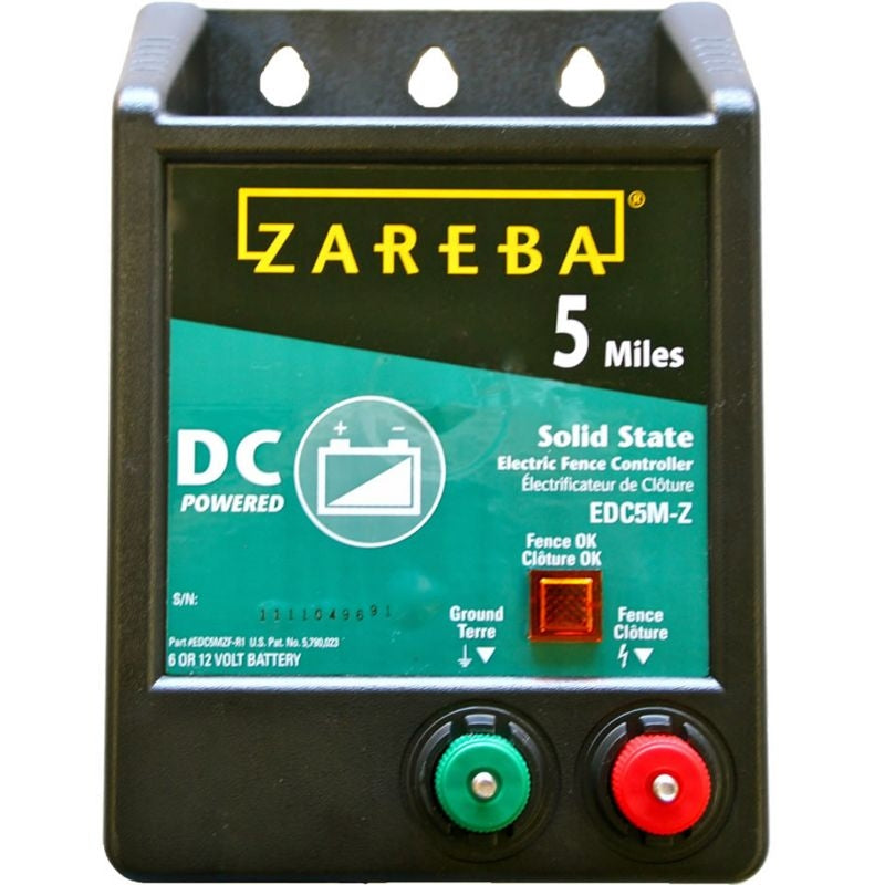 Zareba 5 Mile Battery Operated Solid State Charger