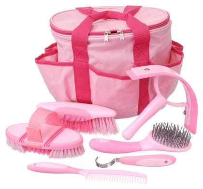 Tough1 Great Grip 6PC Brush Set With Bag