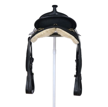 King Series Synthetic Gaited Round Skirt Trail Saddle