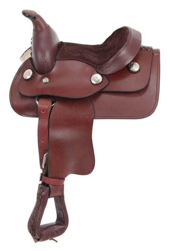 King Series Mini Smooth Western Saddle